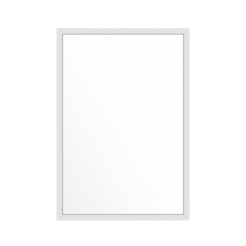 Rectangular mirror in a white frame 65x45cm (choose white or black frame)